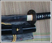 katana décoration tranchant