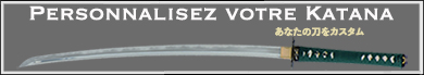 Katana sur mesure custom