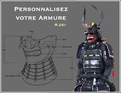 Armure japonaise samurai