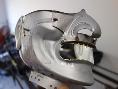 Menpo armure japonais